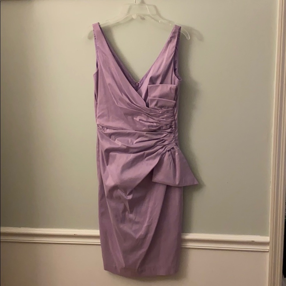 Purple Cocktail Dress